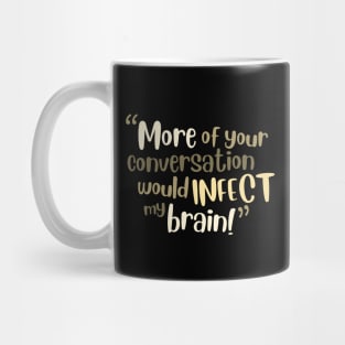 Shakespeare Insult - Funny Quotes – Typography Mug